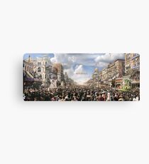 The Rex pageant, Mardi Gras Day, New Orleans, 1907 Colorized Canvas Print