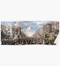 The Rex pageant, Mardi Gras Day, New Orleans, 1907 Colorized Poster