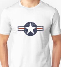 Military Roundels - United States Air Force - USAF Unisex T-Shirt