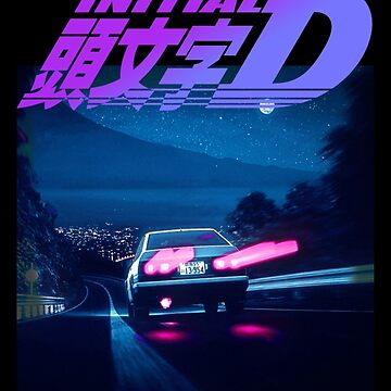 Initial d, Aesthetic anime, Anime