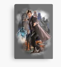 The Eleventh Doctor Metal Print