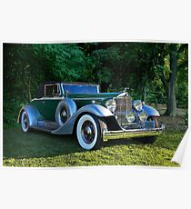 1933 Packard 1006 Convertible 2 Poster