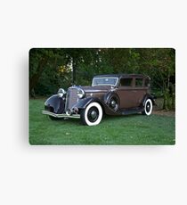 1933 Lincoln Sedan Canvas Print