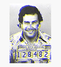 Pablo Escobar GLITCH Photographic Print