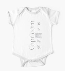 Body de manga corta Capricorn/Saturn Talisman