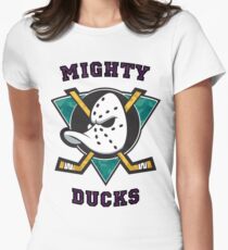 Mighty Ducks Women's Fitted T-Shirt