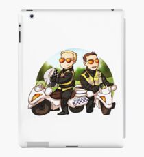 Motor cops iPad Case/Skin