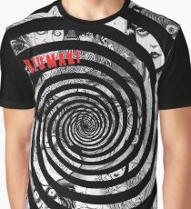 Junji Itos Uzumaki Grafik T-Shirt