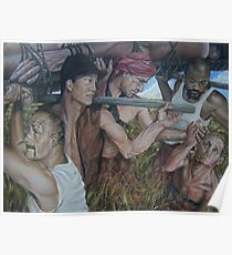 "The Myth of Self" acrylic on canvas Poster