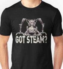 Steampunk / Cyberpunk Robot 'Got Steam?' Steampunk T-Shirts Unisex T-Shirt