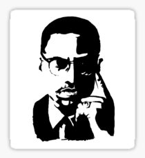 Malcom X Sticker