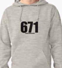 671 Large Pullover Hoodie