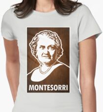 Maria Montessori Women's Fitted T-Shirt