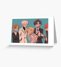 mystic messenger pals Greeting Card