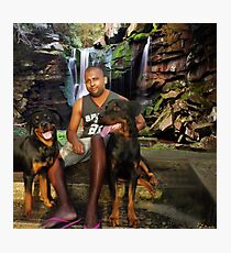 ๑۩۞۩๑ DEMIT AND HIS PRECIOUS DOGS ๑۩۞۩๑ Photographic Print