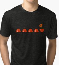 Devo Flower Tri-blend T-Shirt