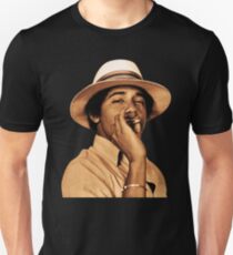 young obama smoke classic Slim Fit T-Shirt