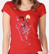 Shulk Typography Women's Fitted Scoop T-Shirt