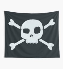 Skull and Crossbones Wall Tapestry