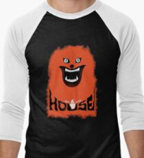 House (hausu) - Logo Men's Baseball ¾ T-Shirt