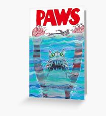 Paws Greeting Card