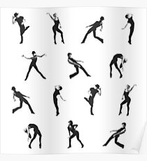 Fosse Moves Staggered Poster