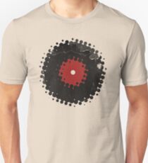 Grunge Vinyl Records Retro Vintage 50's Style Unisex T-Shirt