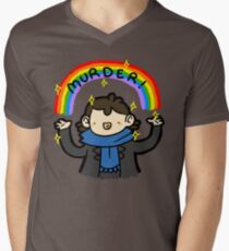 ~MURDER~ Men's V-Neck T-Shirt