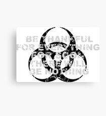 Biohazard Canvas Print