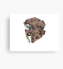 My Boyfriend Is A Monster Canvas Print