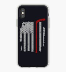Vinilo o funda para iPhone Bandera de Hockey