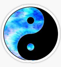 Yin yang- tie dye Sticker
