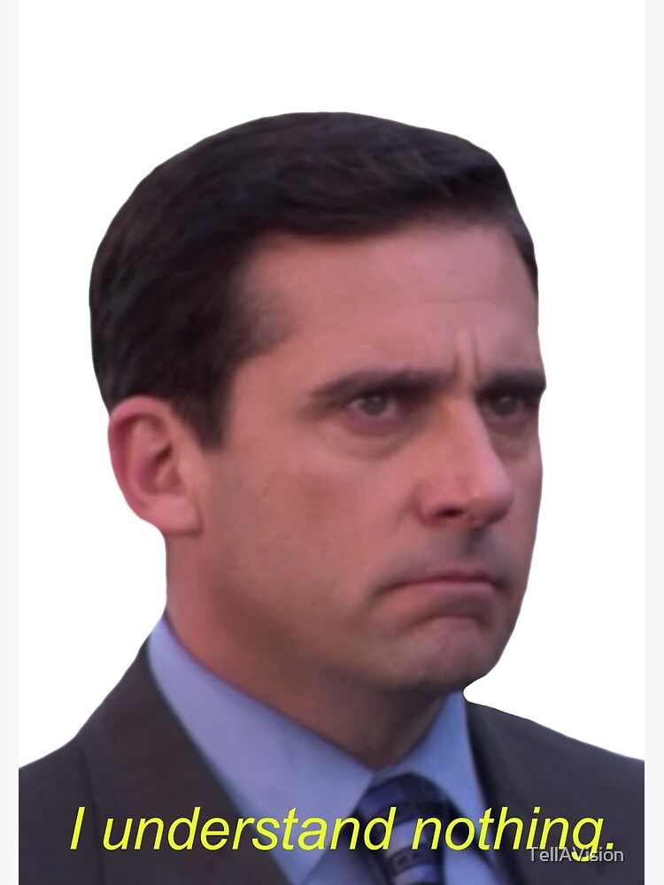 I Understand Nothing - Michael Scott by TellAVision