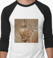 Batman Church Bench End Men's Baseball ¾ T-Shirt