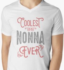 Coolest Nonna Ever Men's V-Neck T-Shirt
