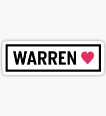 Warren Sticker
