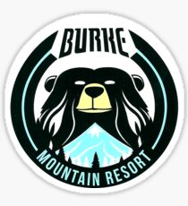 Burke Mountain Resort Logo (Ski the East) Sticker