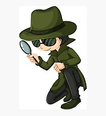 Detective Photographic Print