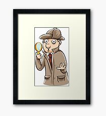 Detective Framed Print