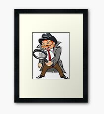 Detective Framed Print