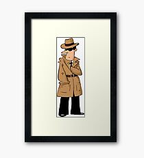 Detective Framed Print