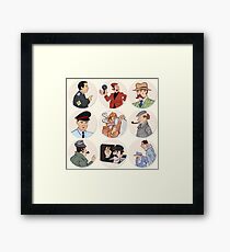 Detective Framed Print