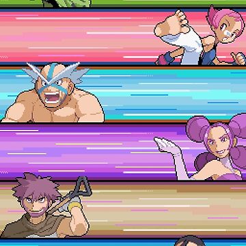 Unova VS Gym Leaders Banner Poster for Sale by rachxt