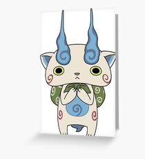 Yo - Kai Watch - Komasan #099 Greeting Card