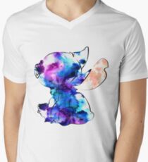 Stitch Men's V-Neck T-Shirt