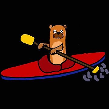 Kayaker Gift Custom Caricature Portrait From Your Photo / Kayaking Gifts 