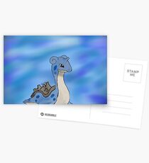Lapras Pokemon Postcards