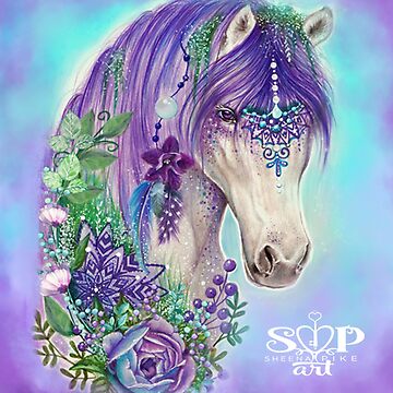 Artwork thumbnail, Gypsy Violet by Sheena Pike  by SheenaPikeArt-