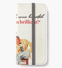 Brains & Beauty iPhone Wallet/Case/Skin