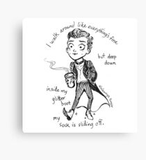 Sock Misfortunes Canvas Print